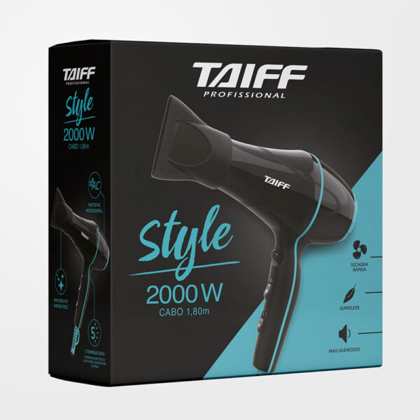 Secador de Cabelo Style Black 2000W - Image 3