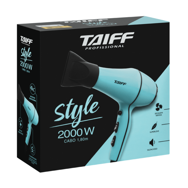 Secador de Cabelo Style Azul 2000W - Image 3